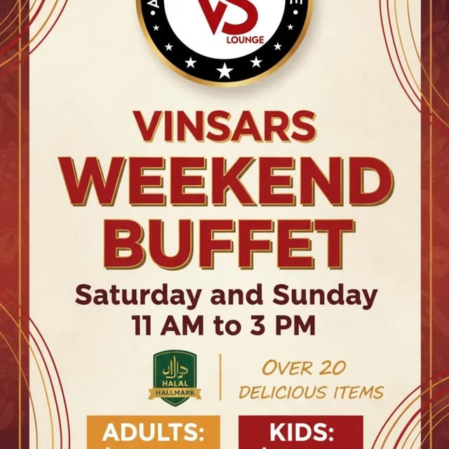 Weekend Indian Buffet 