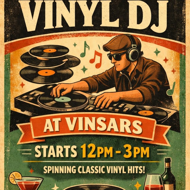 Sunday VINYL DJ by DJ Galactic Turkey
