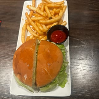 Chicken Burger + Fries